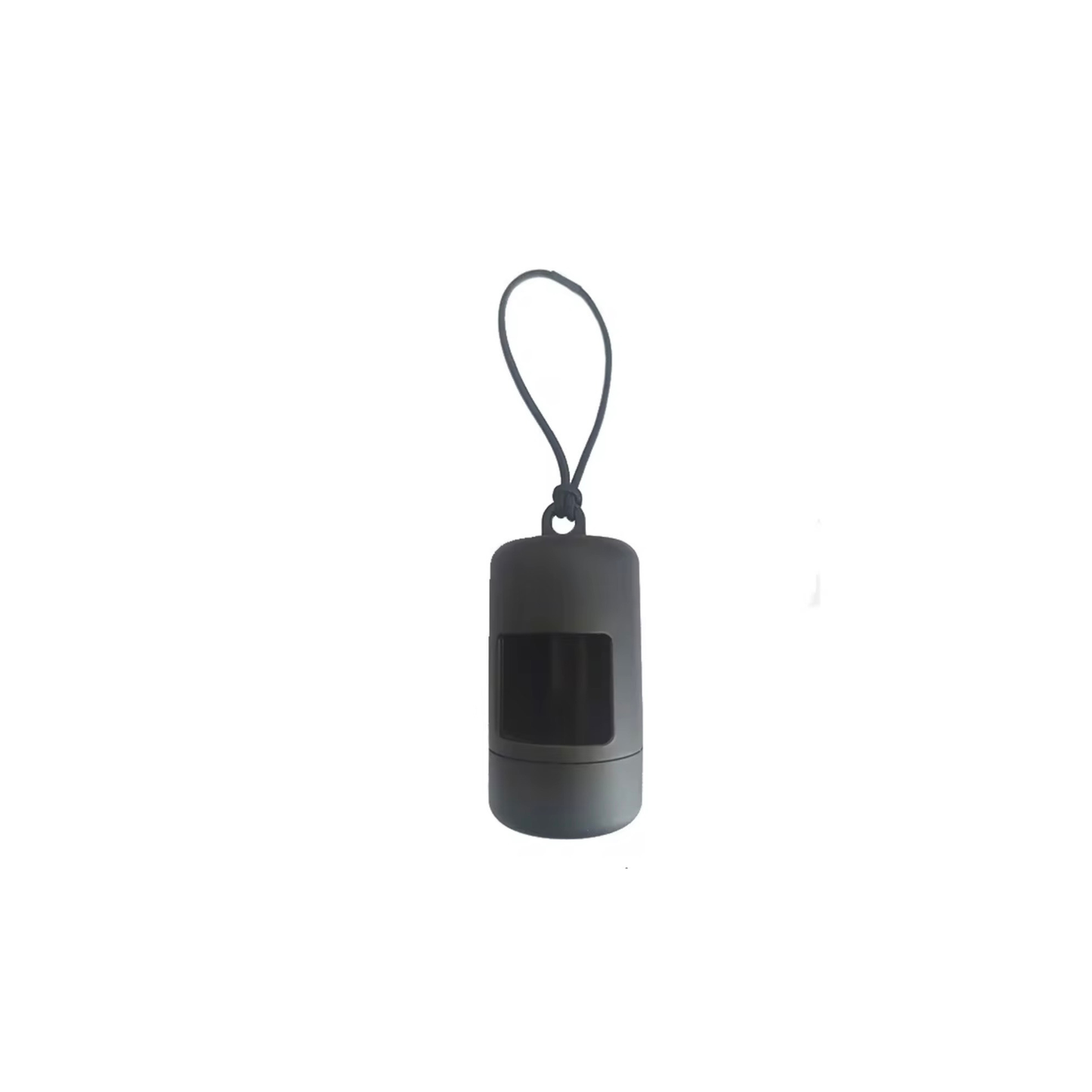 Black - PVC Poop Bag Holder